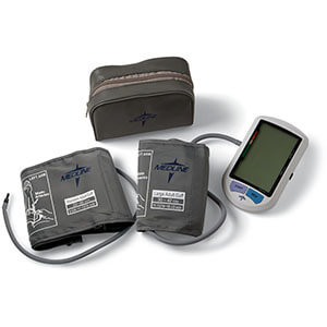 Medline MDS3001PLUS Elite Automatic Digital Blood Pressure Monitor, Adult and Large Adult Size Logo Vector's thumbnail