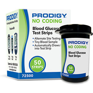 Download Prodigy No Coding Blood Glucose Test Strips Vector Logo