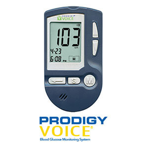 Prodigy Voice Blood Glucose Monitoring System Vector Logo's thumbnail